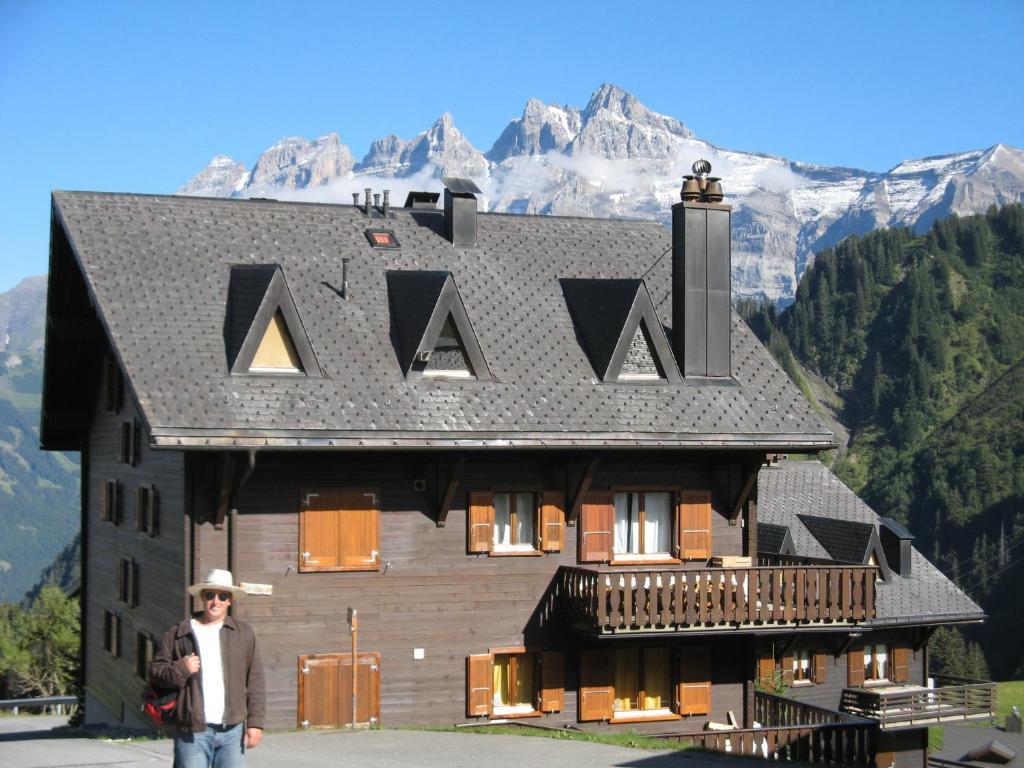 Chalet Les Rhodos Appartement Le Yeti Les Crosets Exterior photo